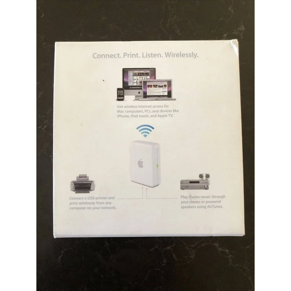 Apple AirPort Express A1264 Wireless‎ 802.11n Wi-Fi MB321LL/A New Factory Sealed